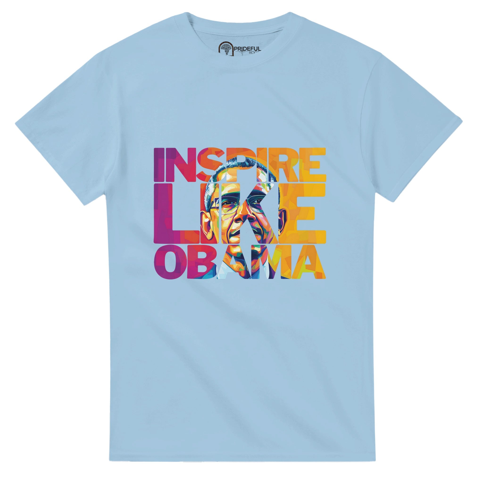 Inspire Like Obama | Black History Icon T-shirt For Men & Women - Prideful Roots