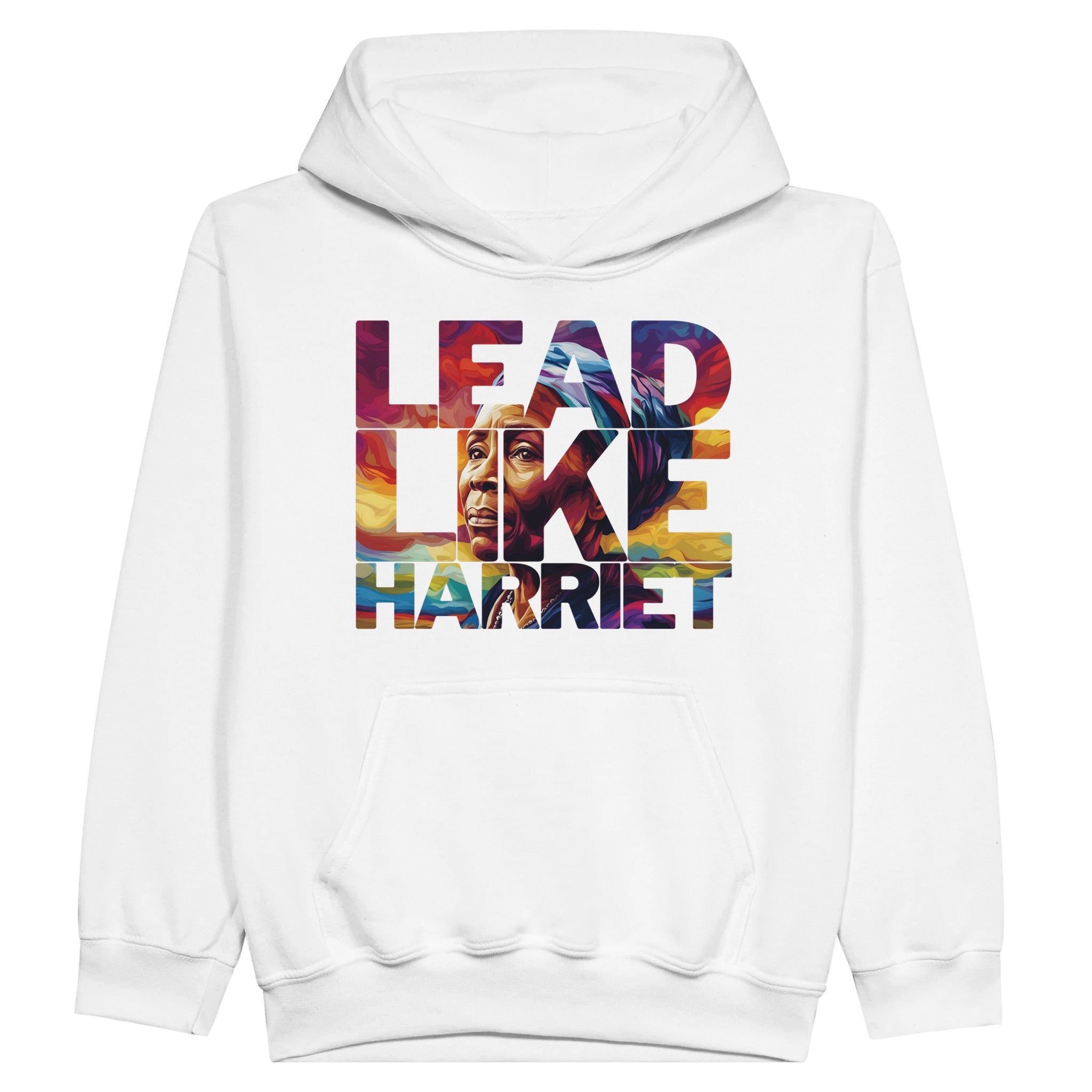 Lead Like Harriet | Black History Icon Hoodie For Kids - Prideful Roots