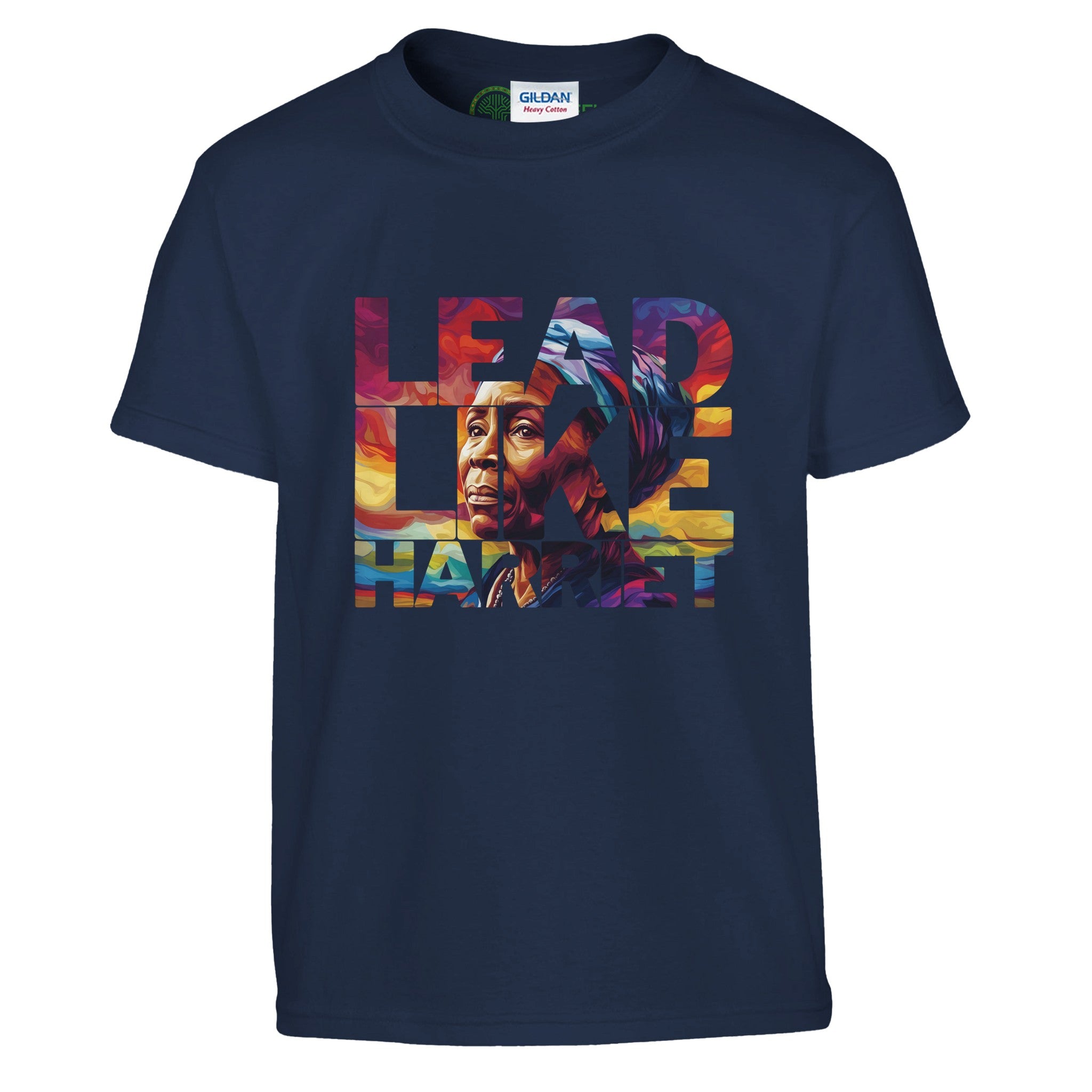 Lead Like Harriet | Black History Icon T-shirt For Kids - Prideful Roots
