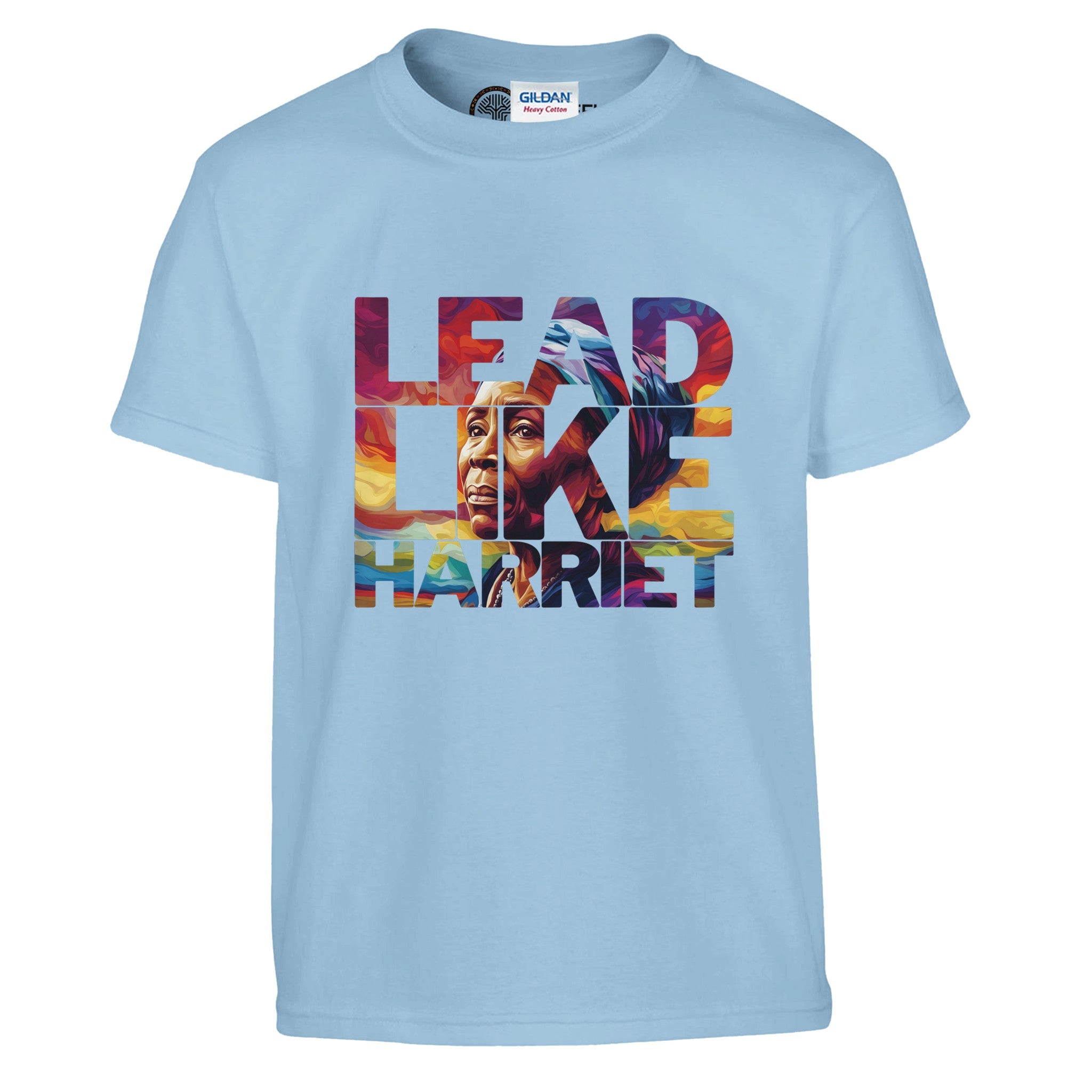 Lead Like Harriet | Black History Icon T-shirt For Kids - Prideful Roots