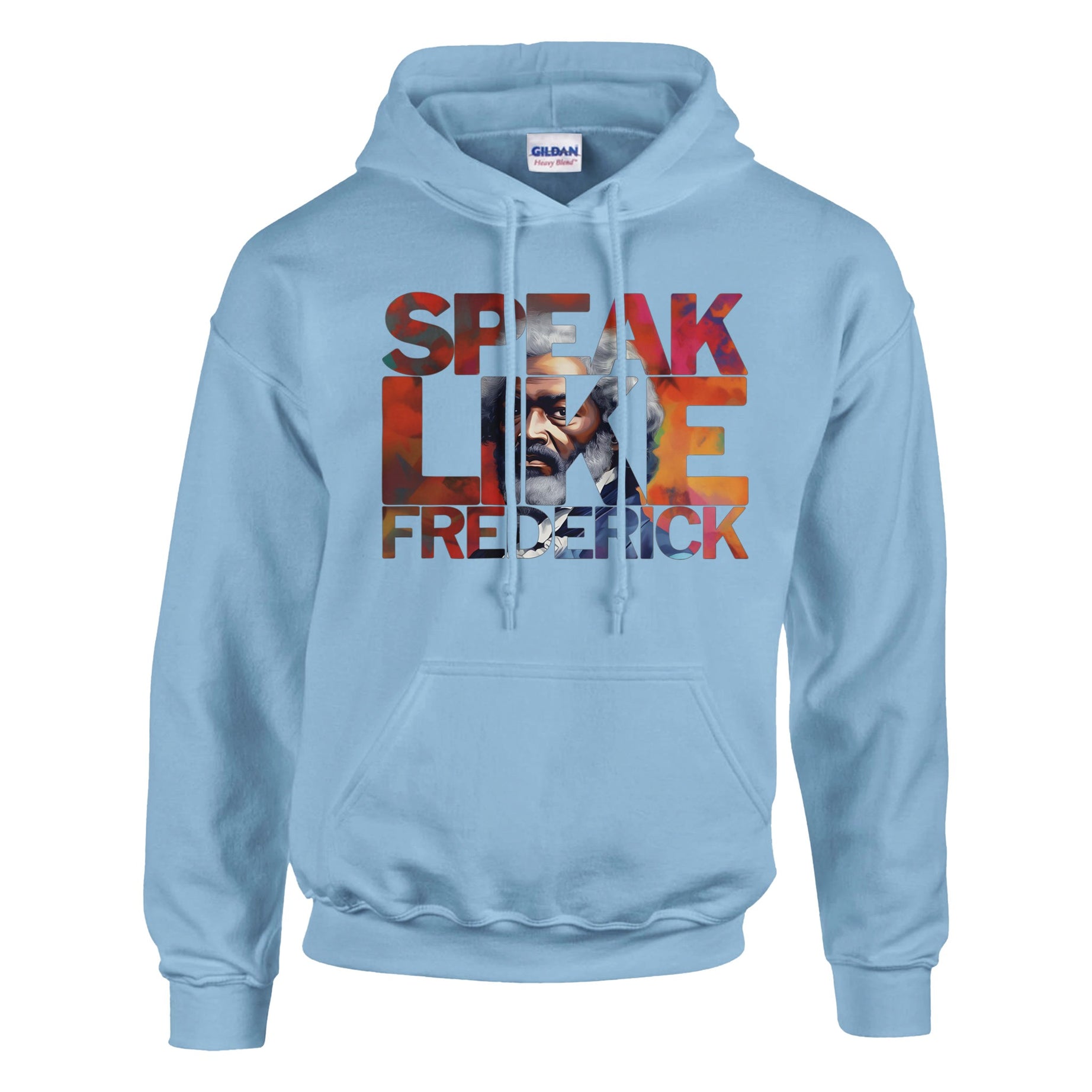 Speak Like Frederick | Black History Icon Hoodie For Men & Women - Prideful Roots