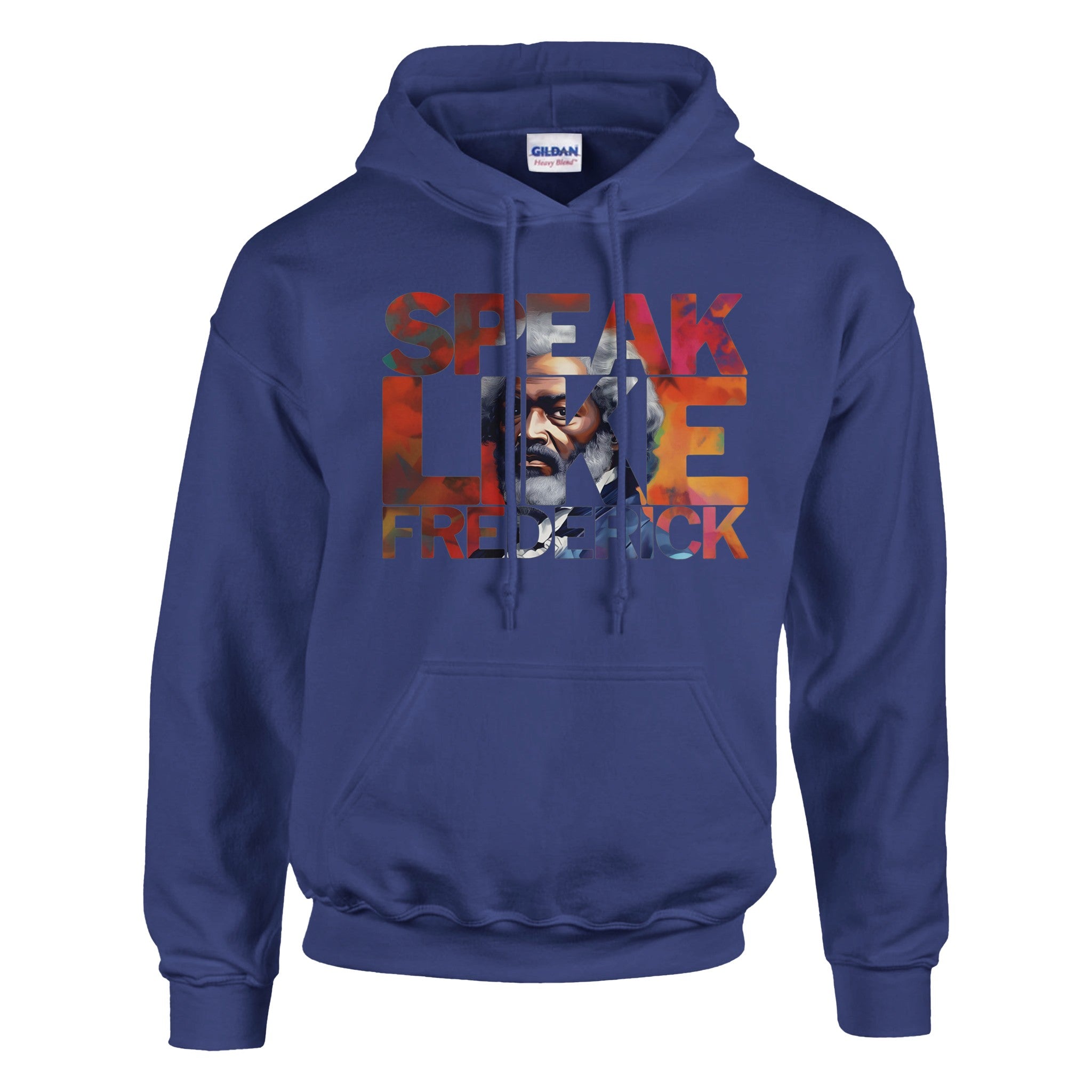 Speak Like Frederick | Black History Icon Hoodie For Men & Women - Prideful Roots