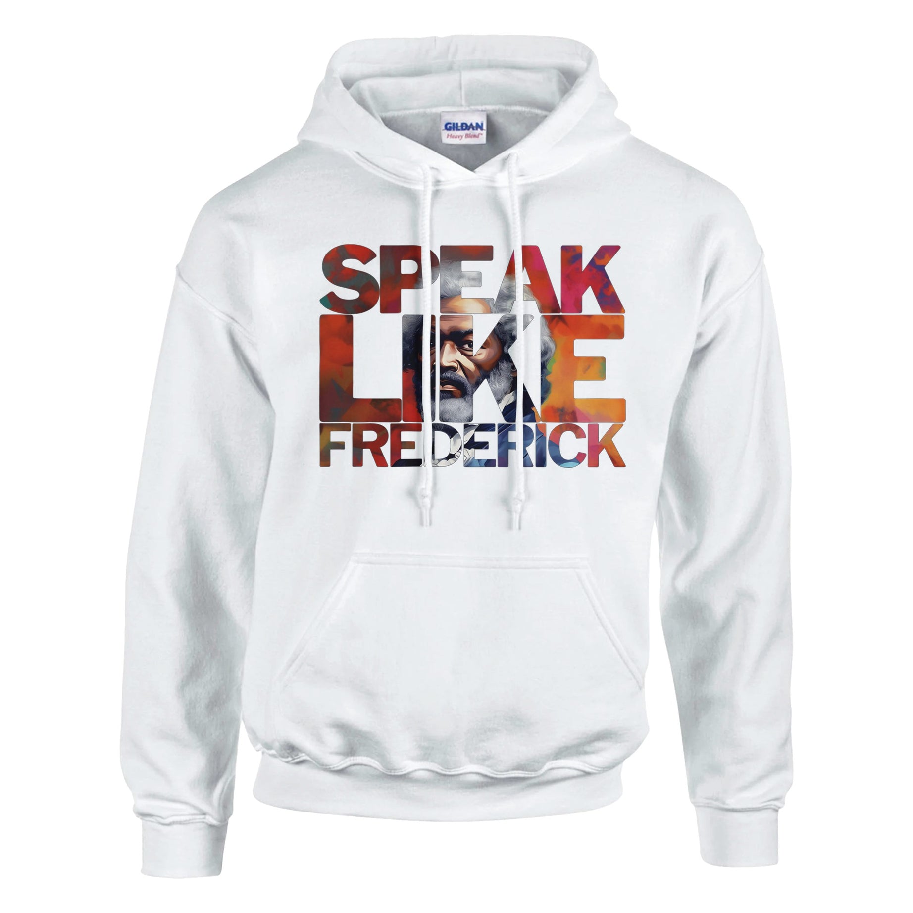 Speak Like Frederick | Black History Icon Hoodie For Men & Women - Prideful Roots