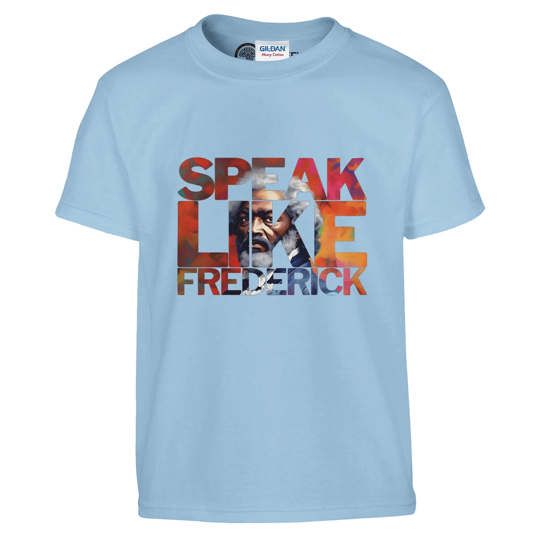 Speak Like Frederick | Black History Icon T-shirt For Kids - Prideful Roots