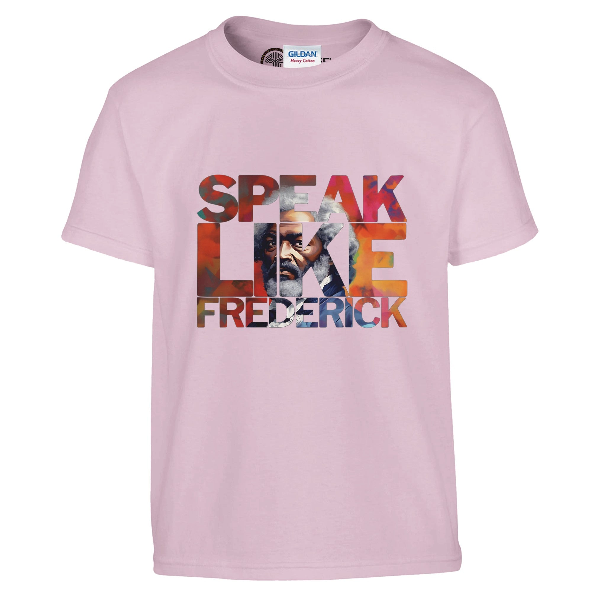 Speak Like Frederick | Black History Icon T-shirt For Kids - Prideful Roots