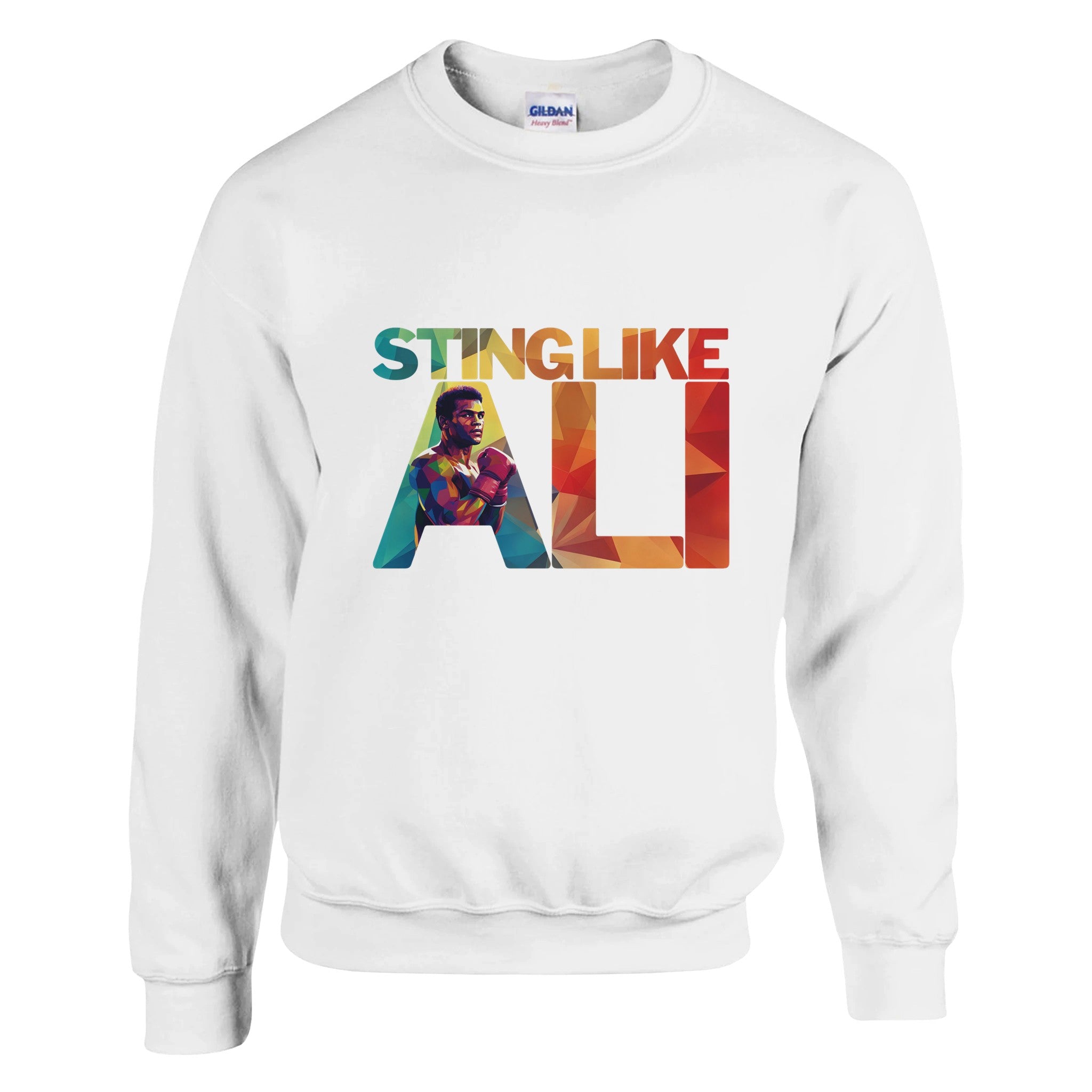 Sting Like Ali | Black History Icon Sweatshirt For Men & Women - Prideful Roots