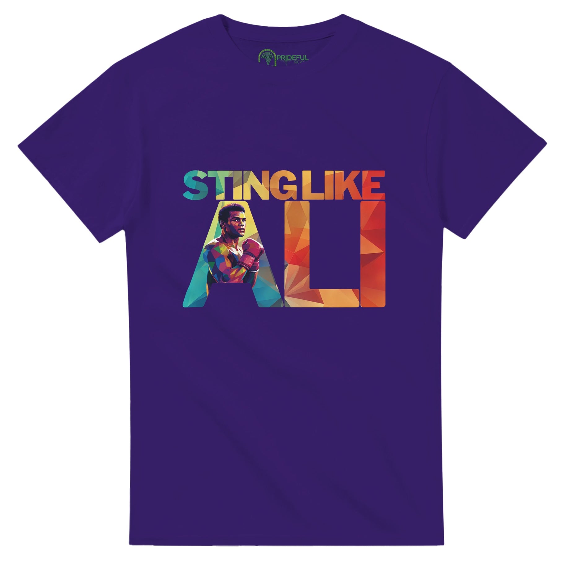 Sting Like Ali | Black History Icon T-shirt For Men & Women - Prideful Roots