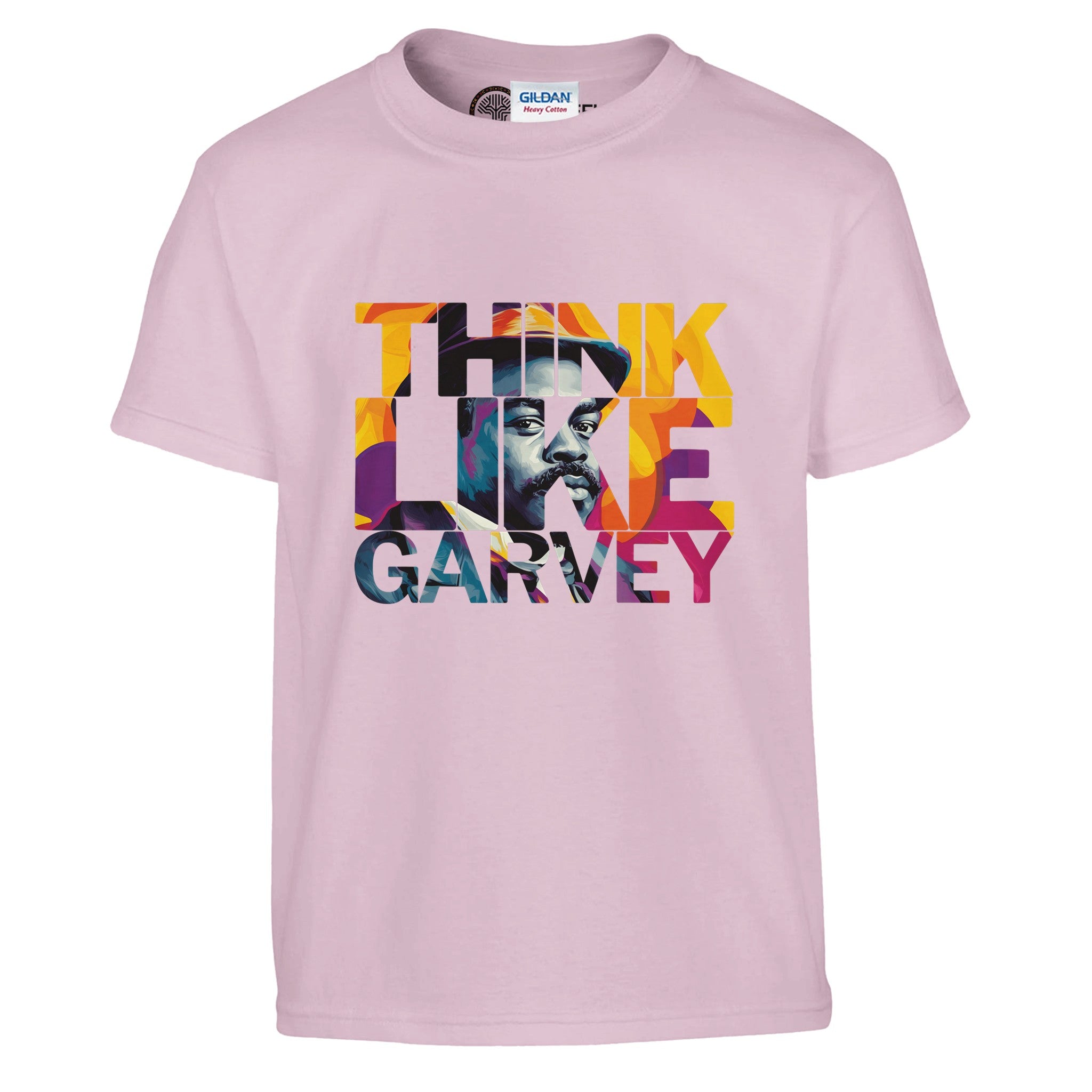 Think Like Garvey | Black History Icon T-shirt For Kids - Prideful Roots
