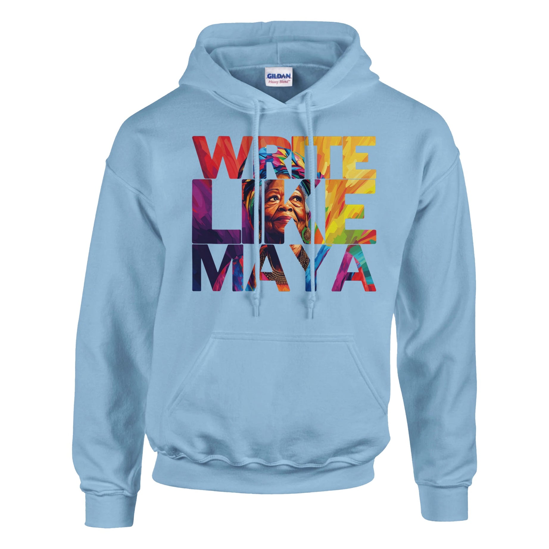 Write Like Maya | Black History Icon Hoodie For Men & Women - Prideful Roots