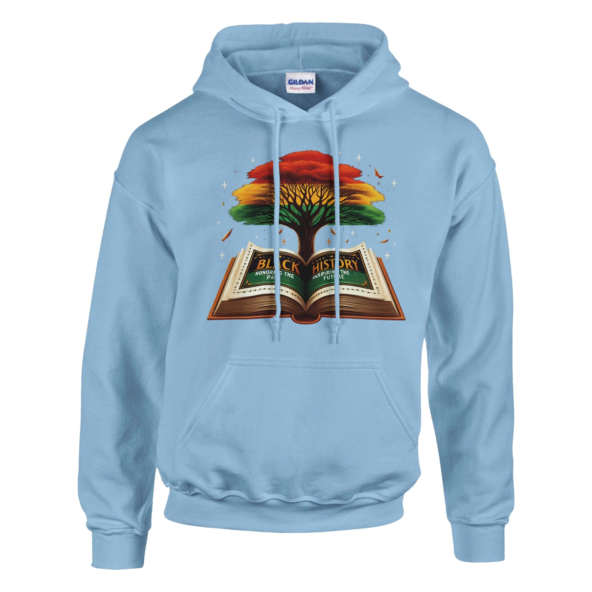 Black History Book & Tree Hoodie For Men & Women - Prideful Roots