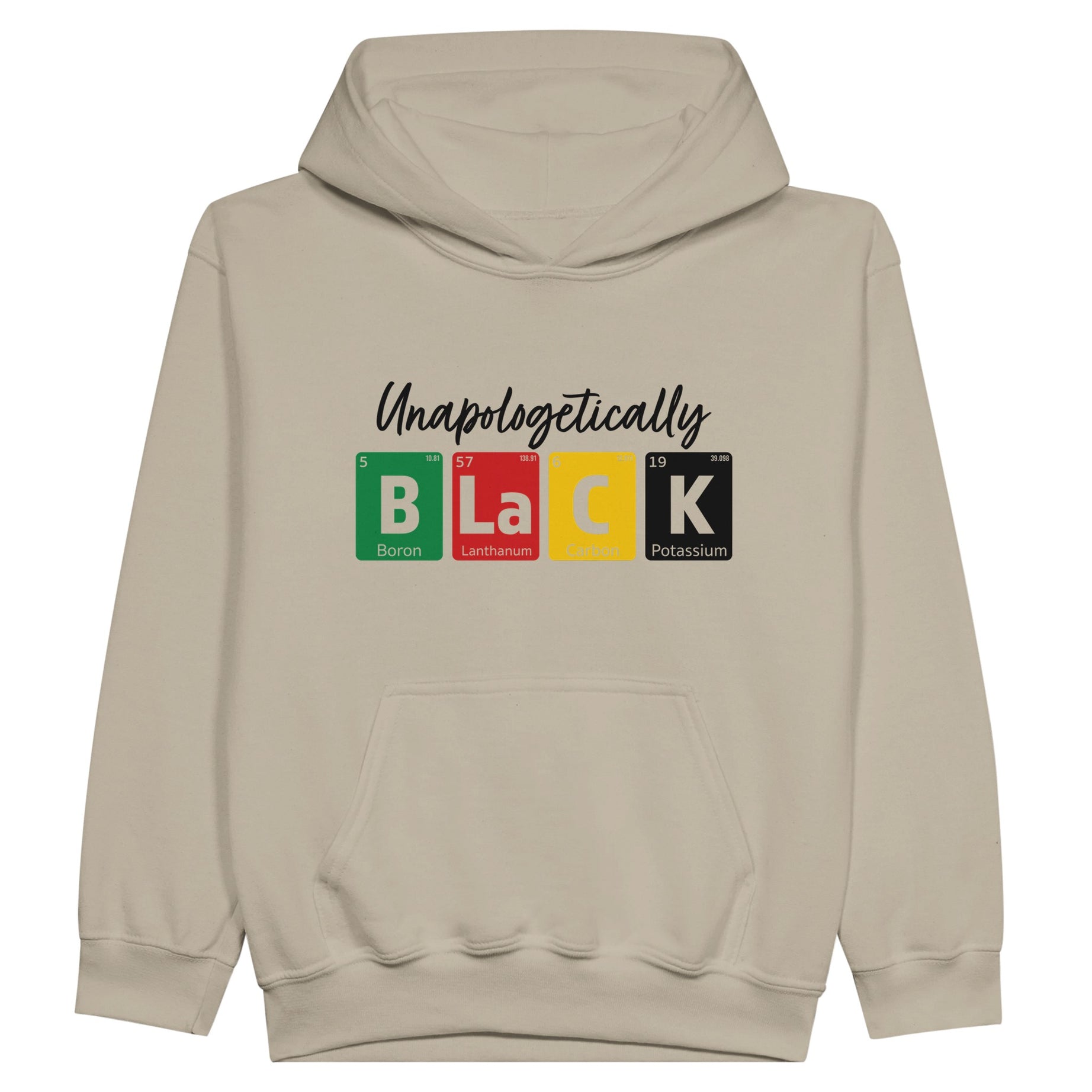 Unapologetically Black Prime Elements Hoodie For Kids - Prideful Roots