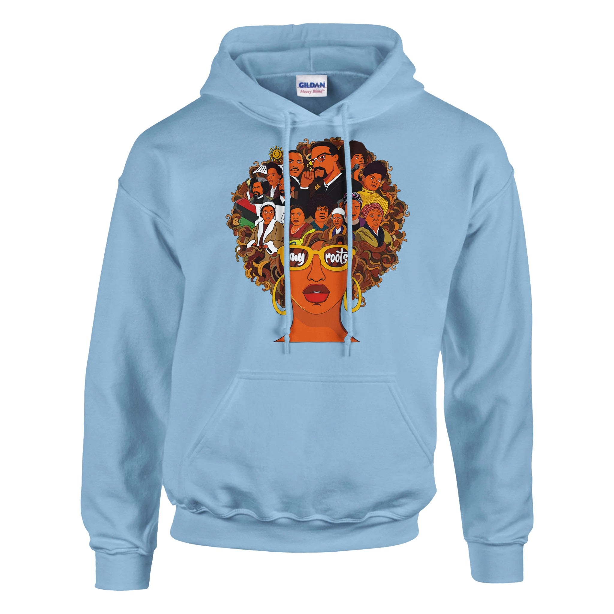 My Roots | Black History Icons Hoodie For Men & Women - Prideful Roots