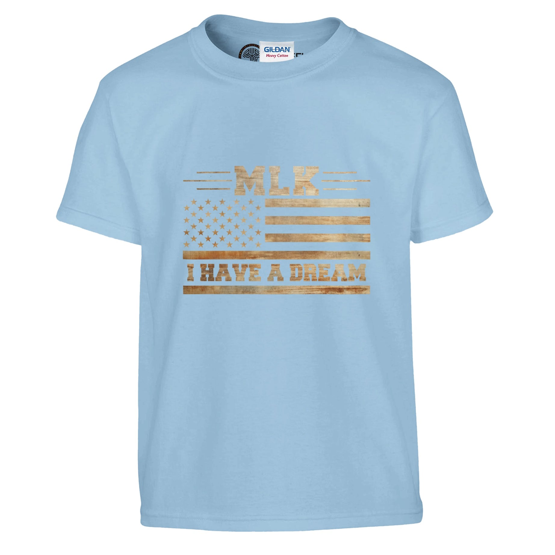 MLK Dream & Freedom | Black History Icon T-shirt For Kids - Prideful Roots