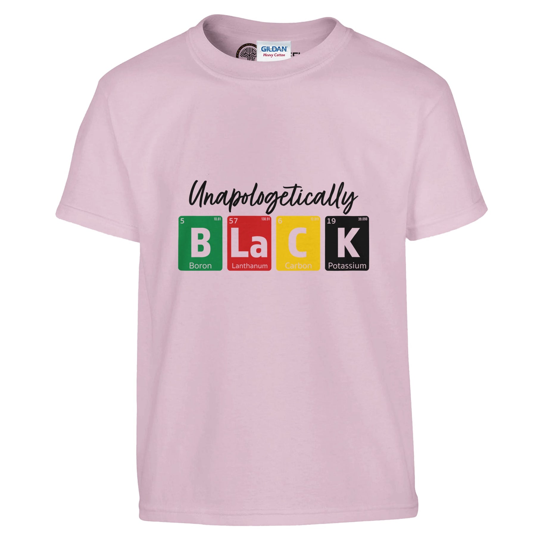Unapologetically Black Prime Elements T-shirt For Kids - Prideful Roots