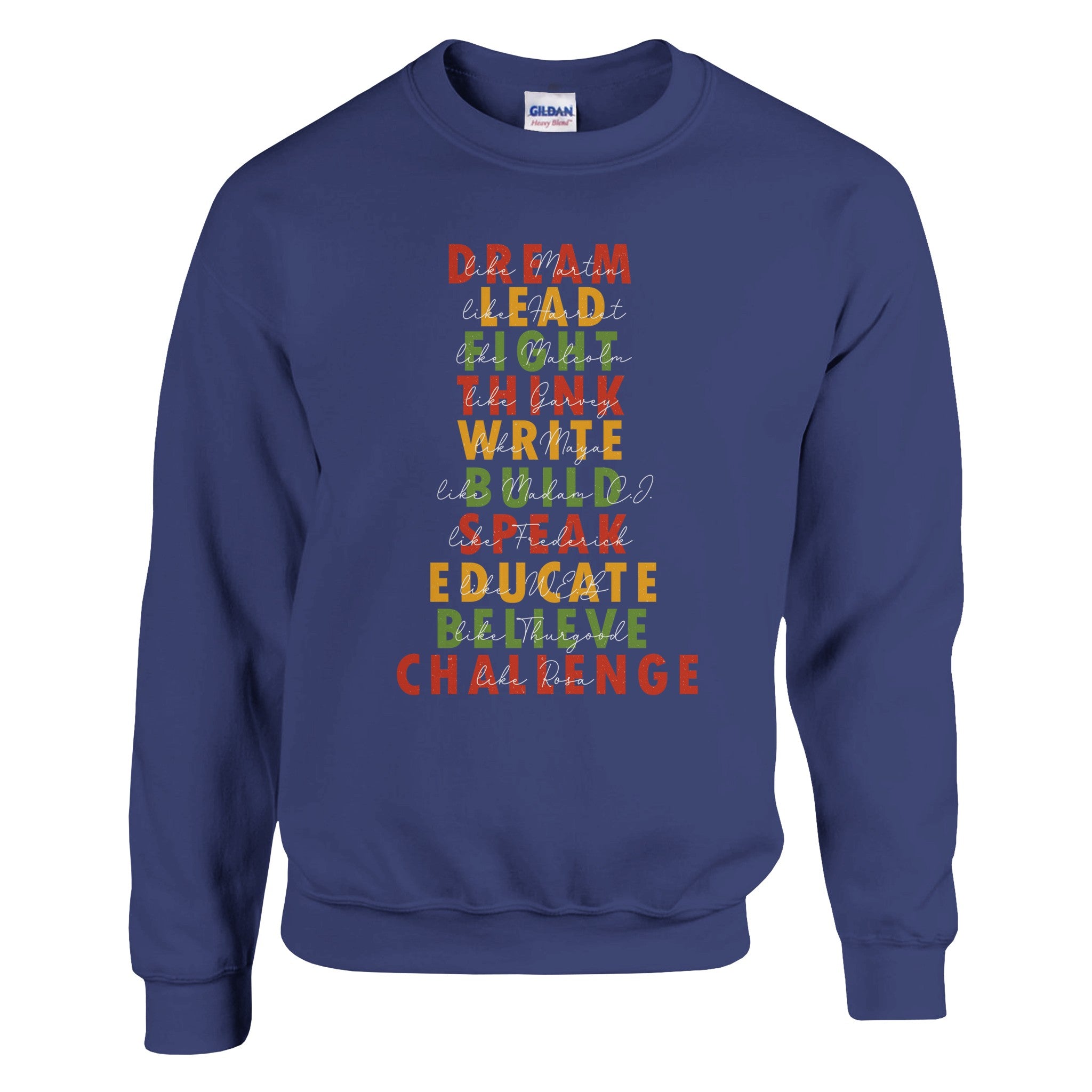 Great African American Leaders Black History Month Sweatshirt For Men & Women - Prideful Roots