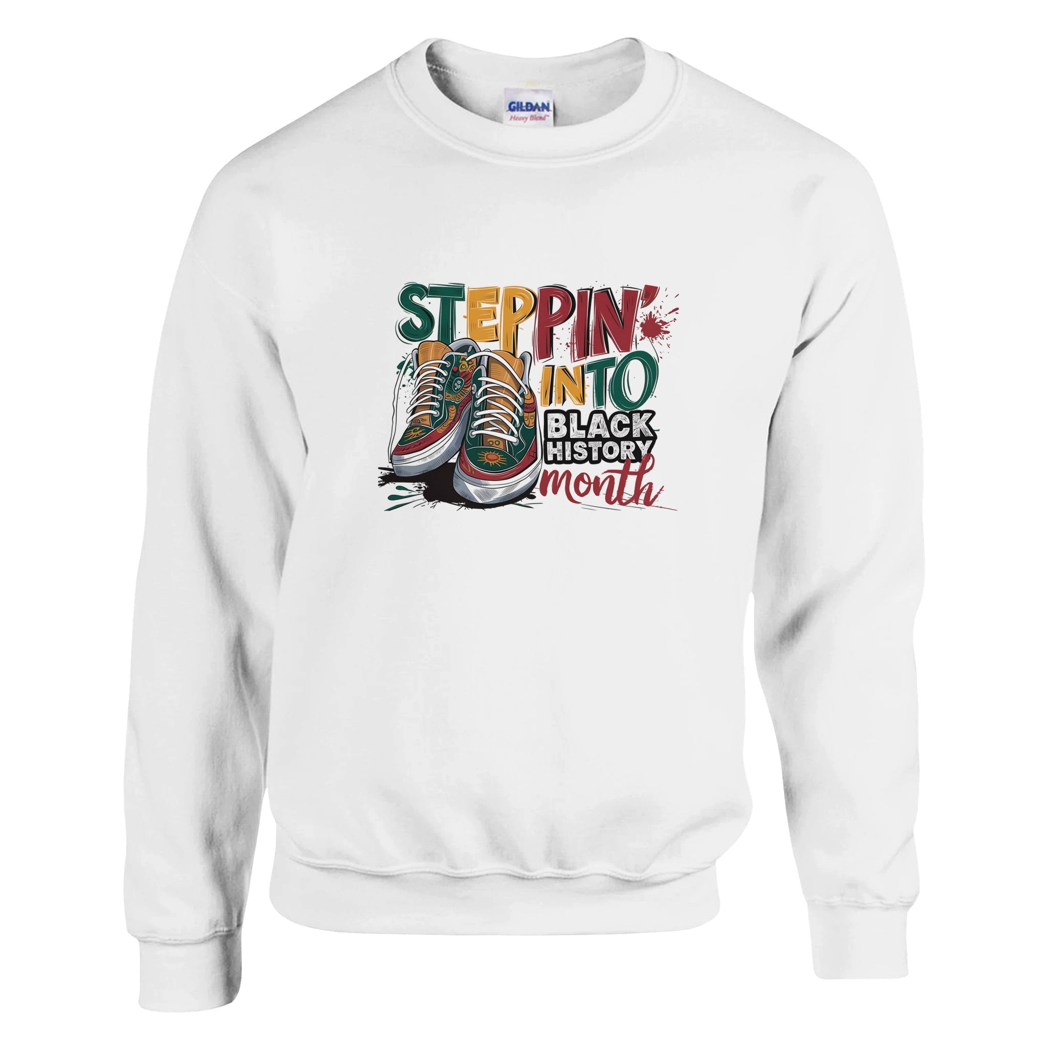 Stepping Into Black History Month Sweatshirt For Men & Women - Prideful Roots