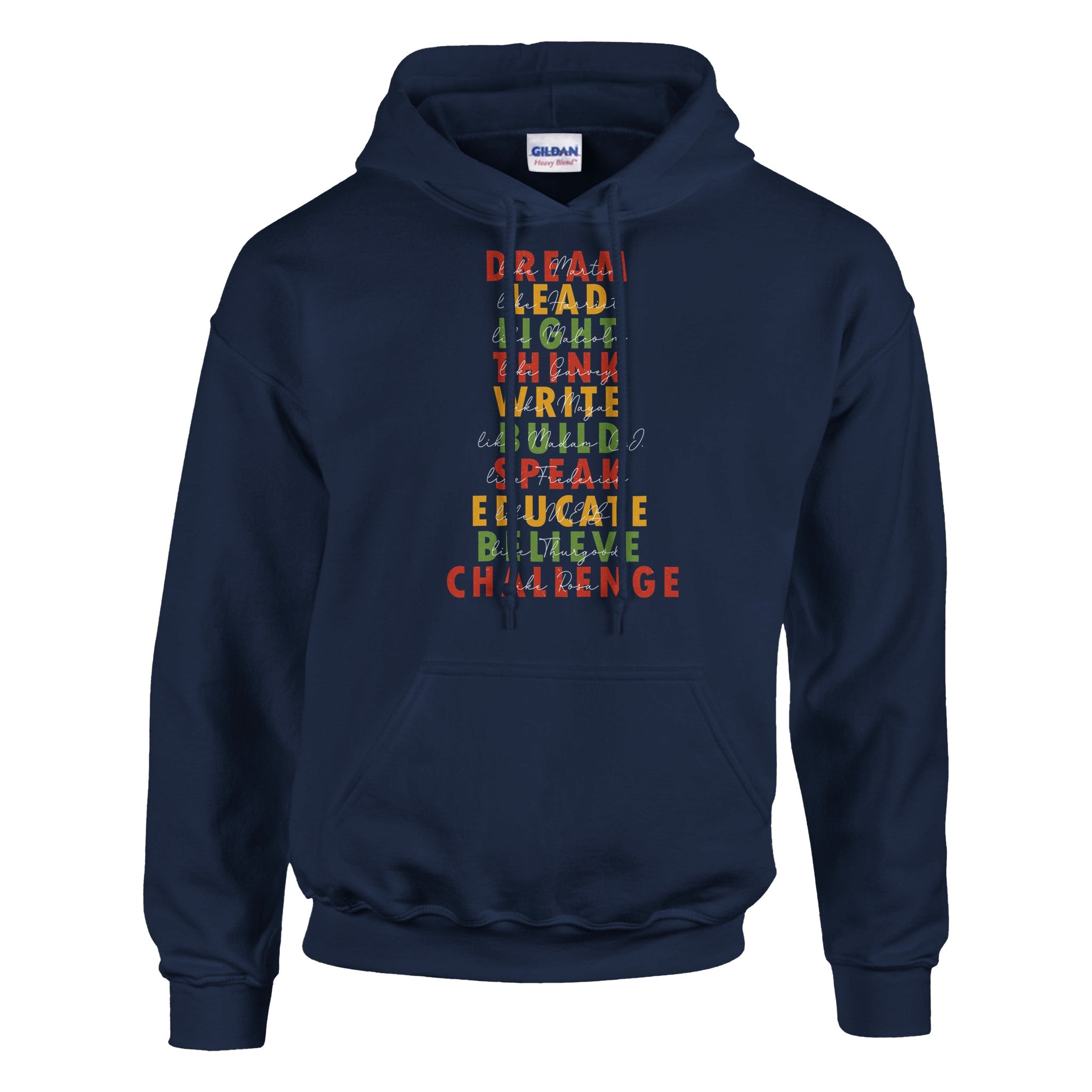 Great African American Leaders Black History Month Hoodie For Men & Women - Prideful Roots