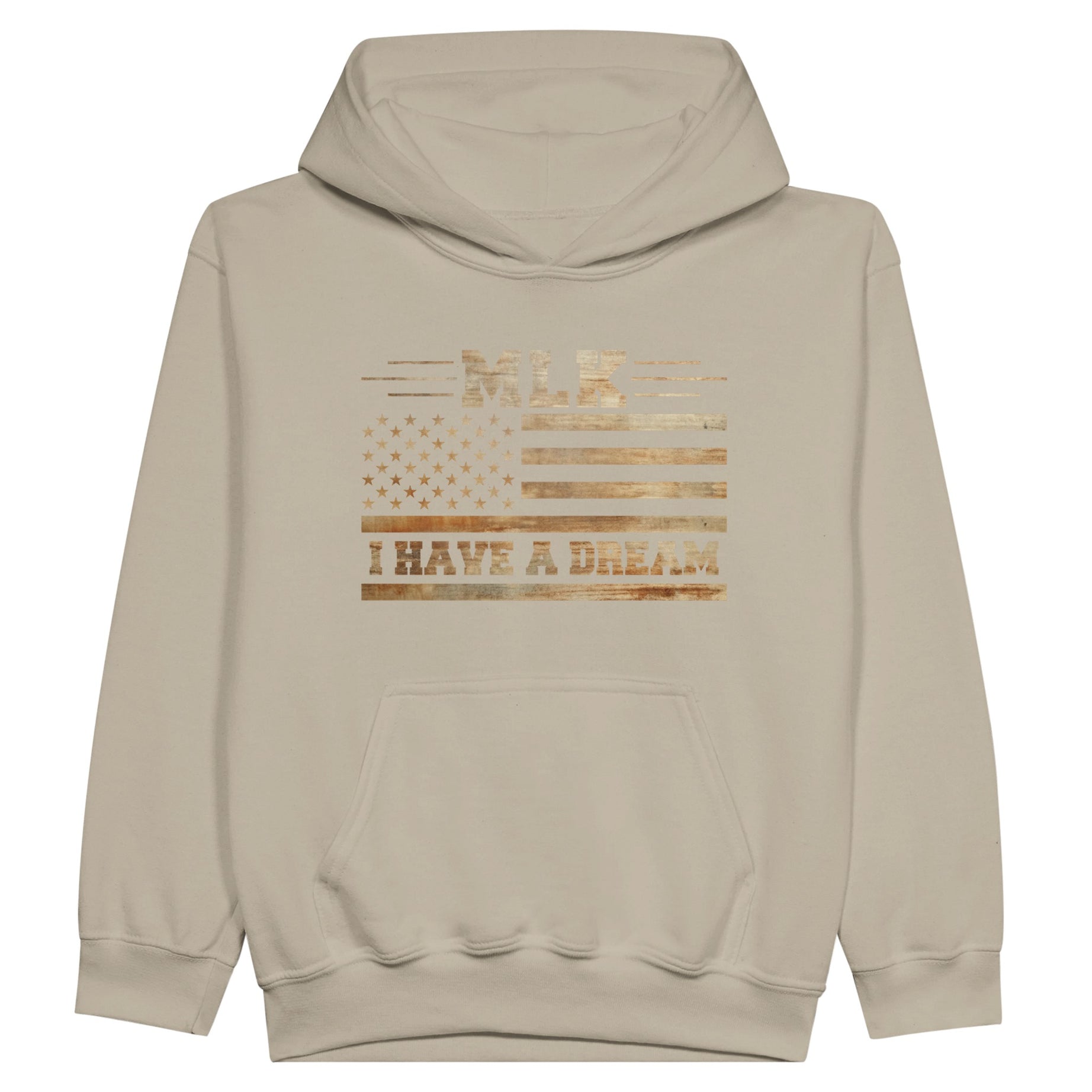 MLK Dream & Freedom | Black History Icon Hoodie For Kids - Prideful Roots