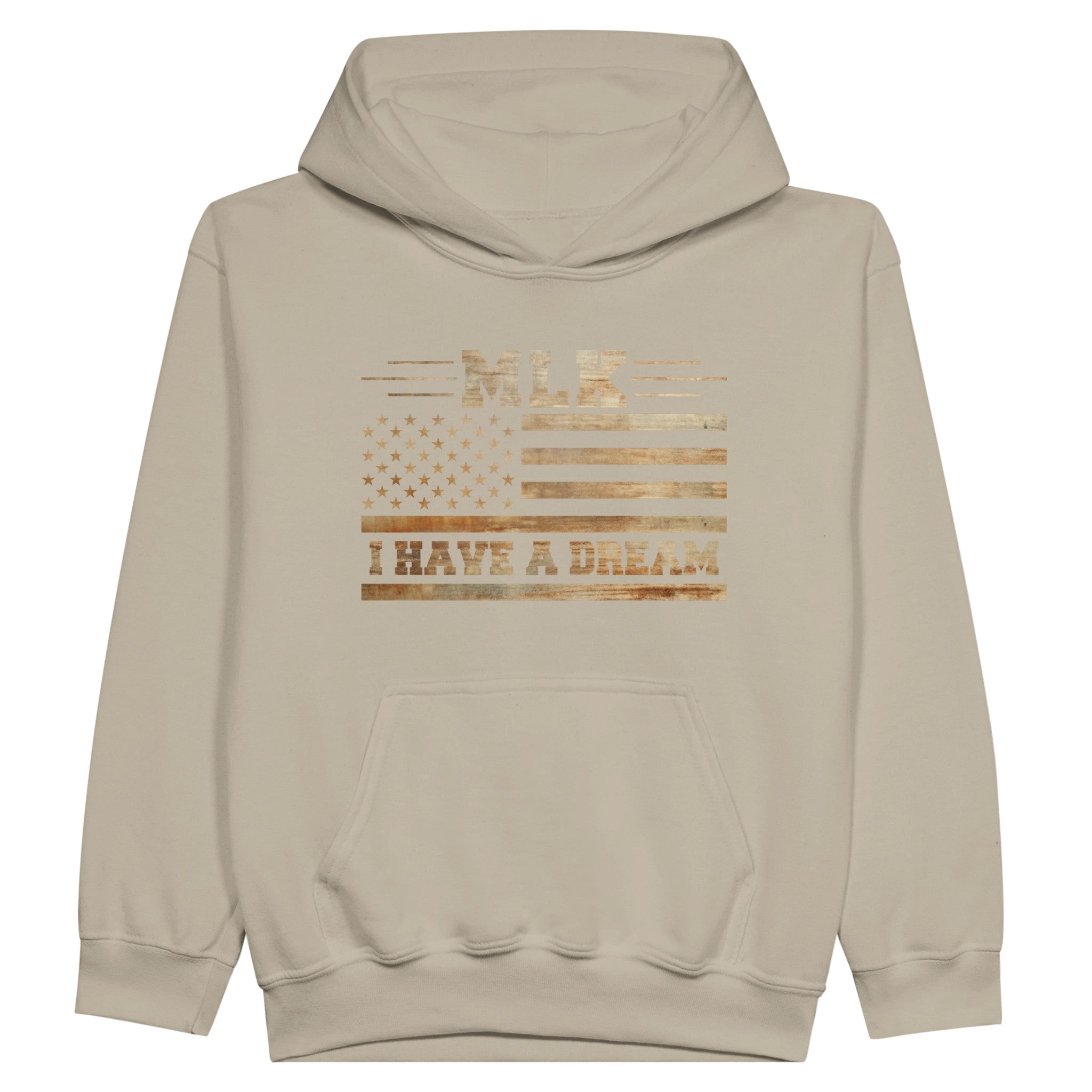 MLK Dream & Freedom | Black History Icon Hoodie For Kids - Prideful Roots
