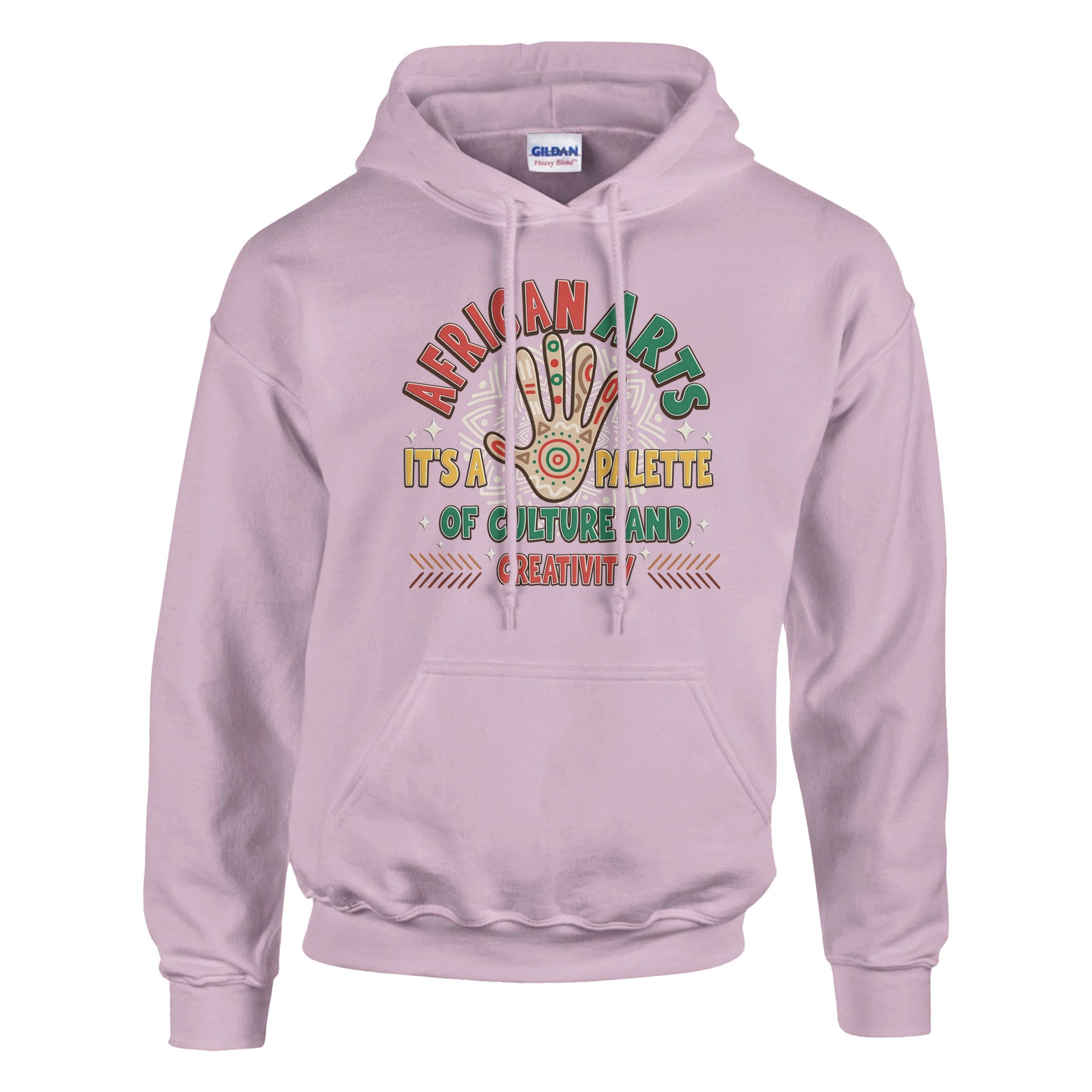 African Arts: Palette of Culture and Creativity Hoodie For Men & Women - Prideful Roots