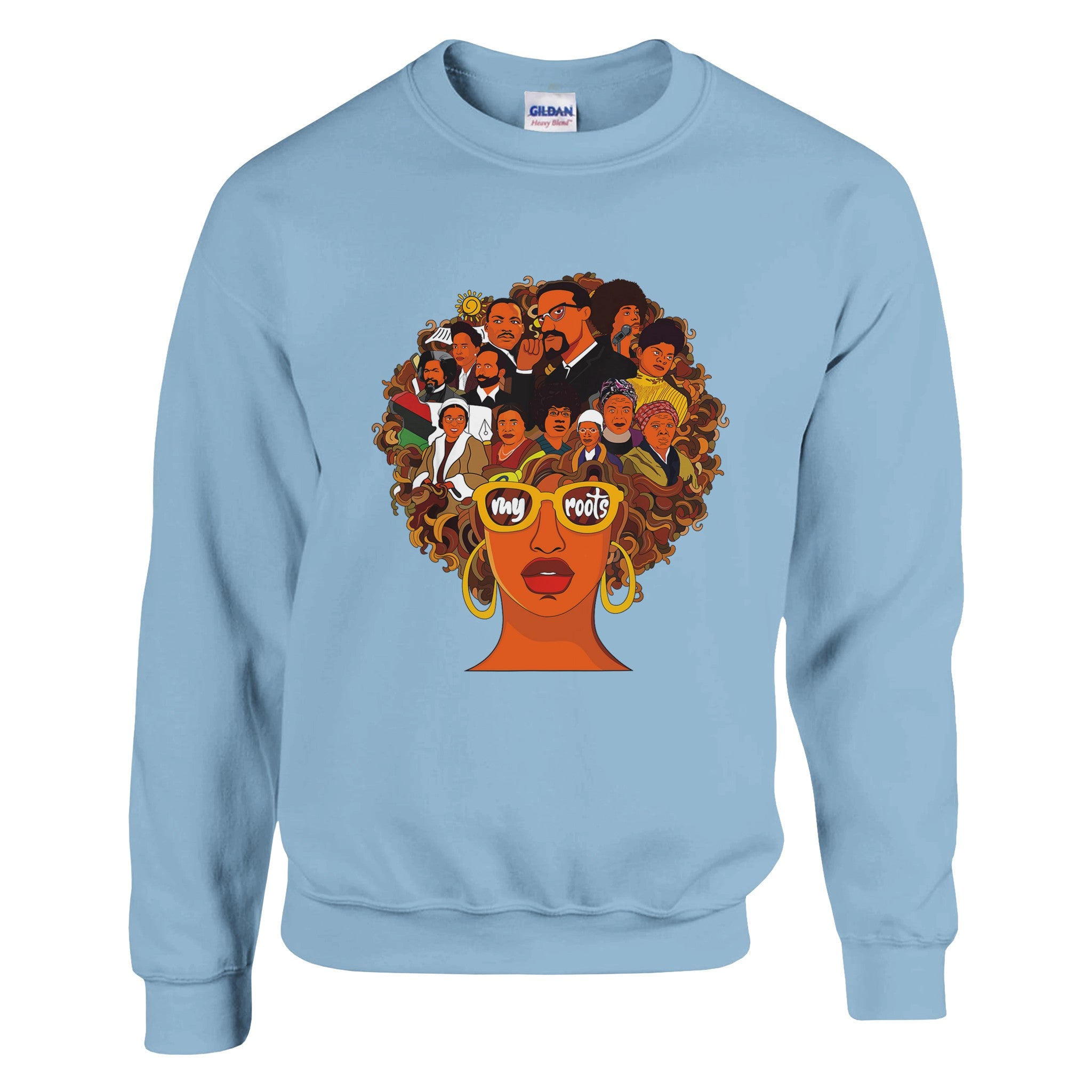 My Roots | Black History Icons Sweatshirt For Men & Women - Prideful Roots