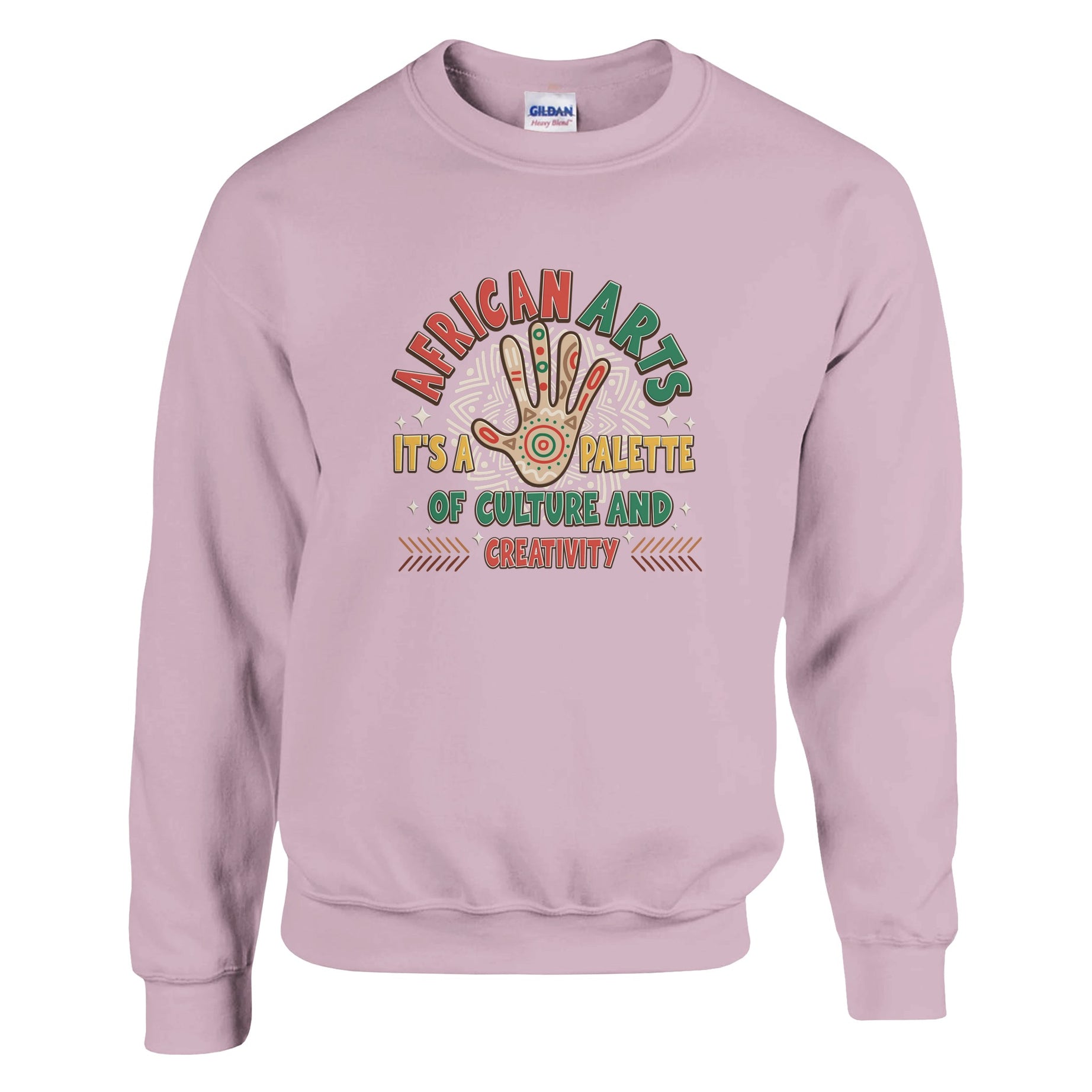 African Arts: Palette of Culture and Creativity Sweatshirt For Men & Women - Prideful Roots