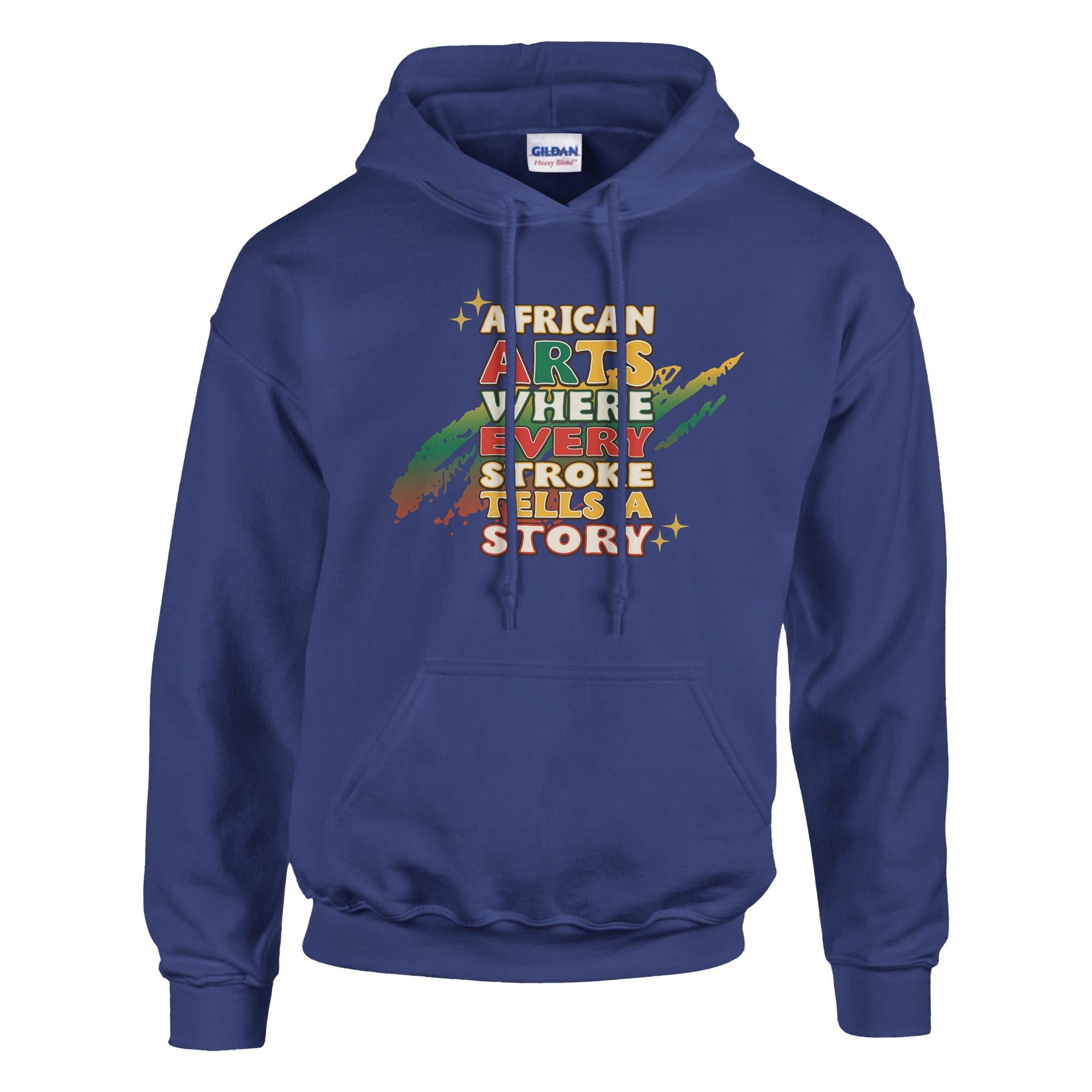 African Arts: Where Every Stroke Tells a Story Hoodie For Men & Women - Prideful Roots