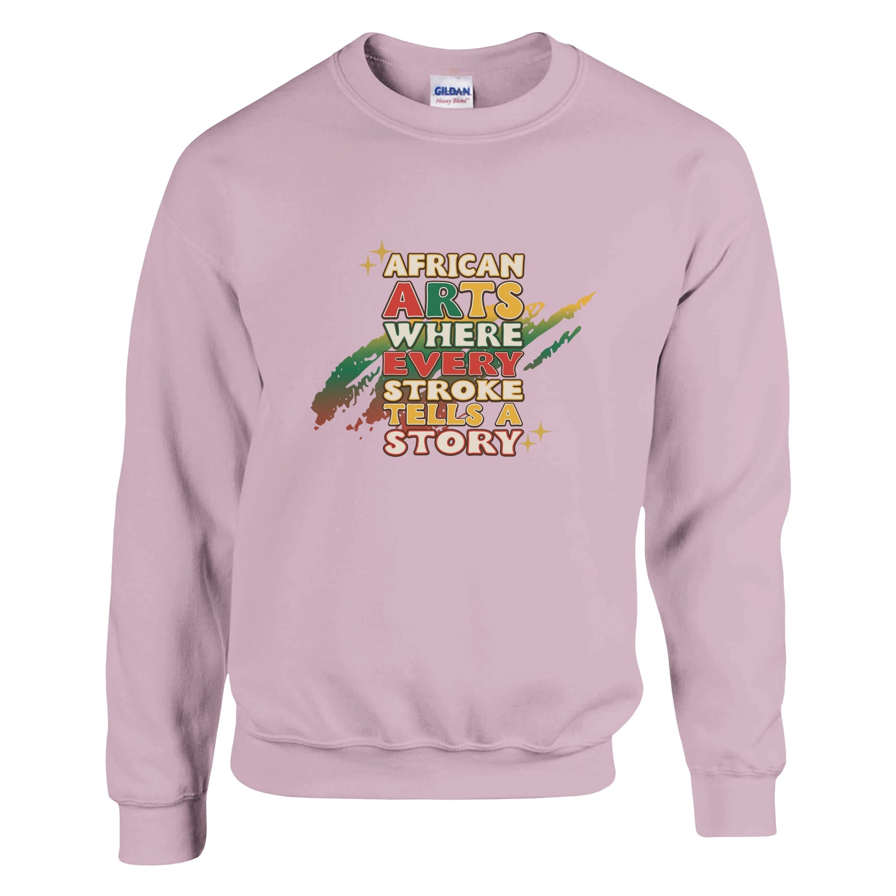 African Arts: Where Every Stroke Tells a Story Sweatshirt For Men & Women - Prideful Roots