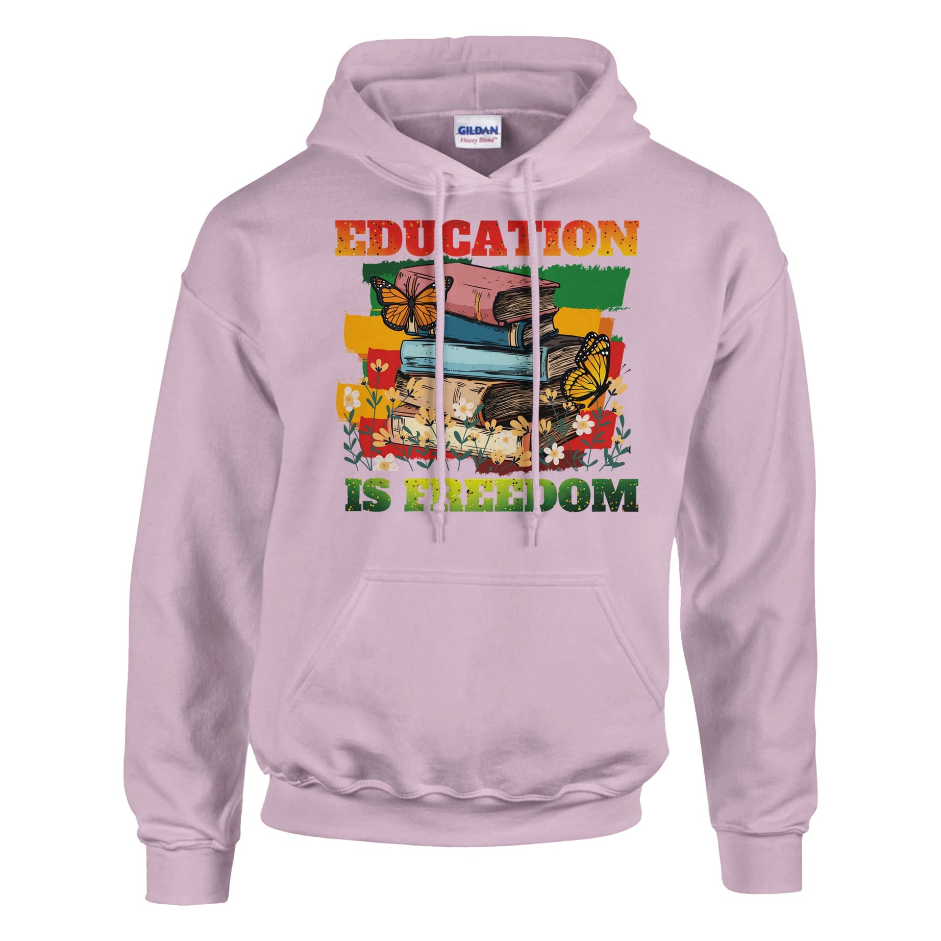Education is Freedom | Black History Hoodie For Men & Women - Prideful Roots