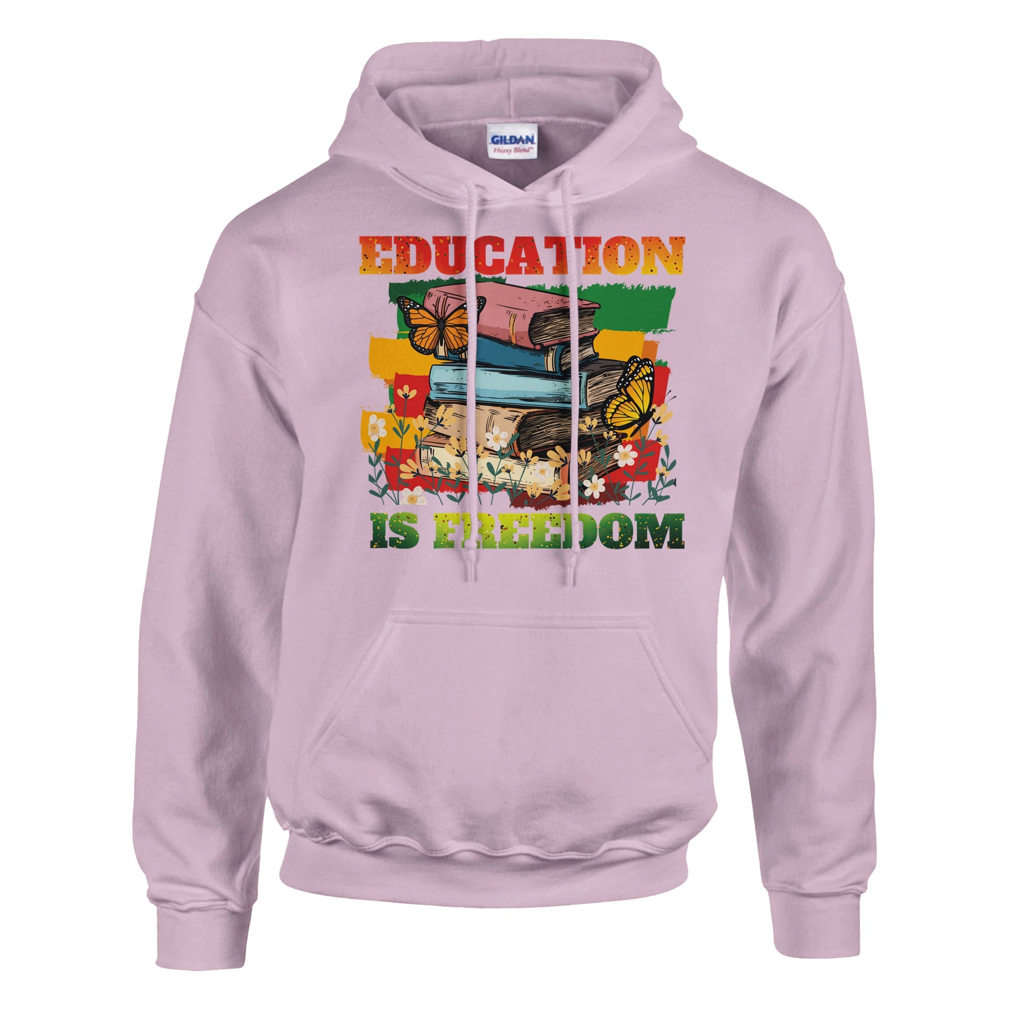 Education is Freedom | Black History Hoodie For Men & Women - Prideful Roots